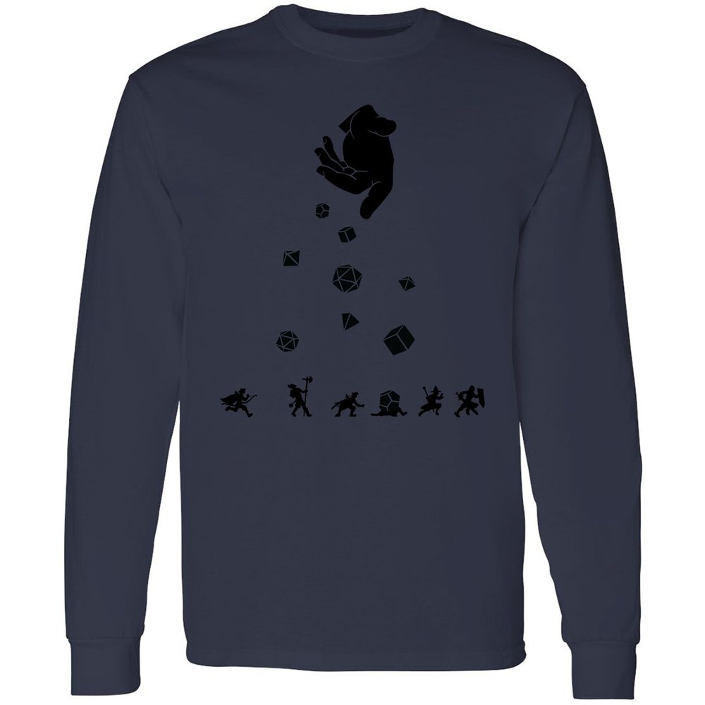 Long Sleeve T-Shirt - 14D9L98W - Navy - 12