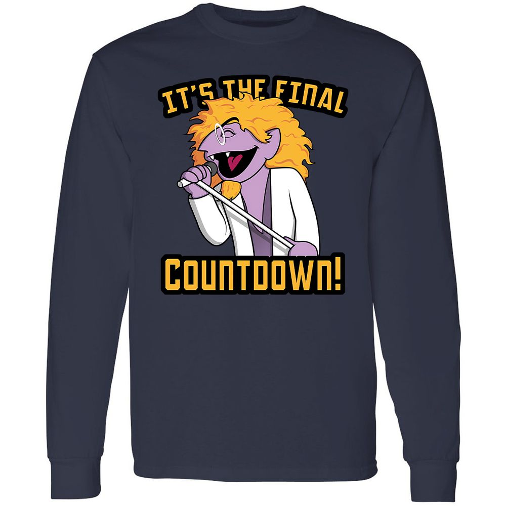 Long Sleeve T-Shirt - RVV5AKJQ - Navy - 12