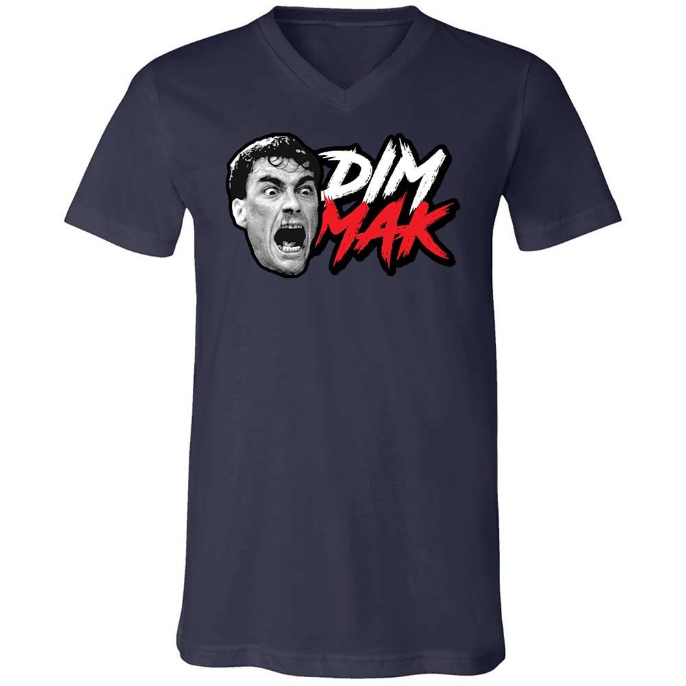 Unisex V-Neck T-Shirt - FYADXPL4 - Navy - 12