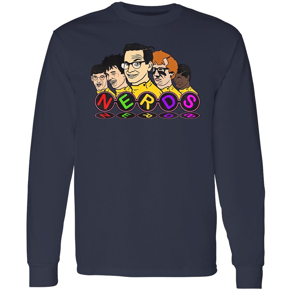 Long Sleeve T-Shirt - RJUZJ2GH - Navy - 12