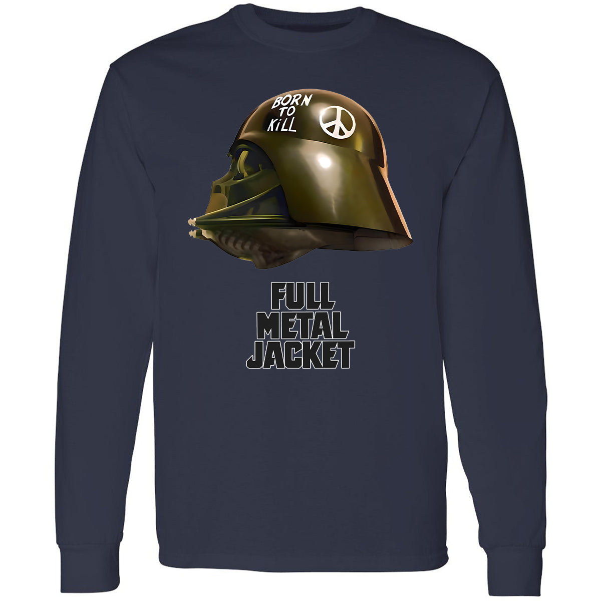 Long Sleeve T-Shirt - VA5GBNJV - Navy - 12