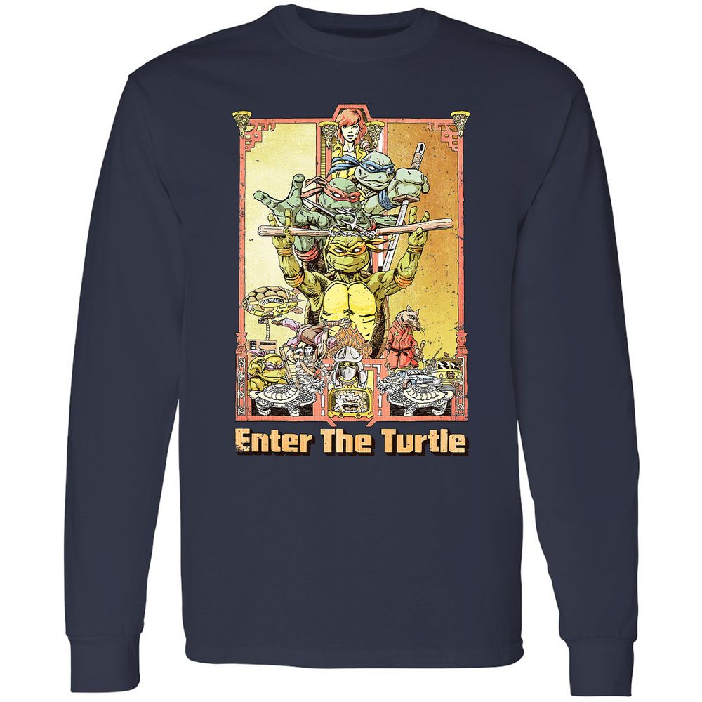 Long Sleeve T-Shirt - UA8PYZ84 - Navy - 12