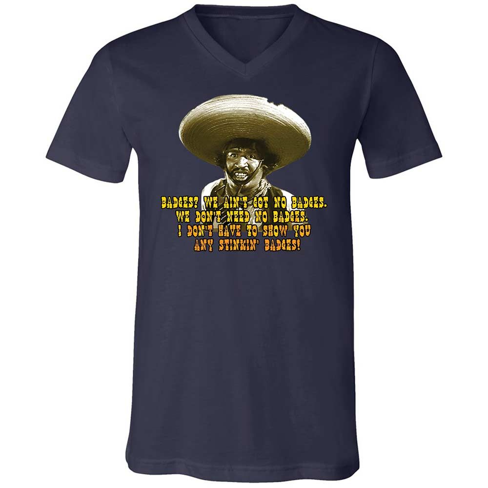 Ain't Got No Stinking Badges - Navy - 12