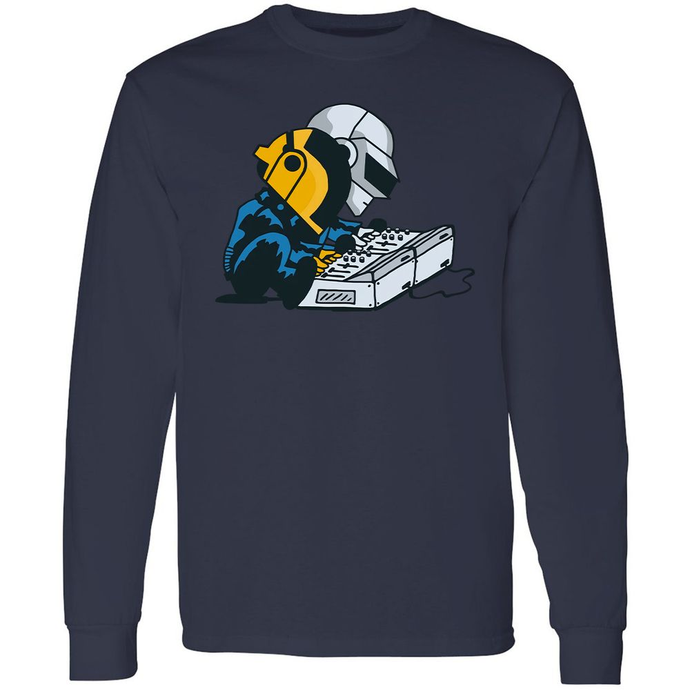 Long Sleeve T-Shirt - 5B8F2DTS - Navy - 12
