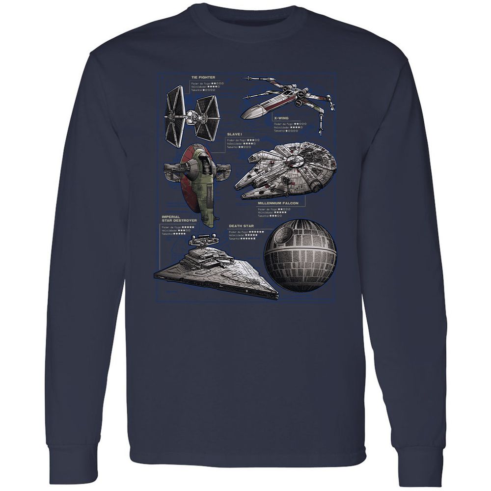 Long Sleeve T-Shirt - C9HYLYR7 - Navy - 12