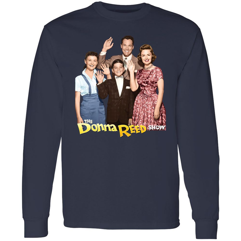 Long Sleeve T-Shirt - T7VV9JJV - Navy - 12