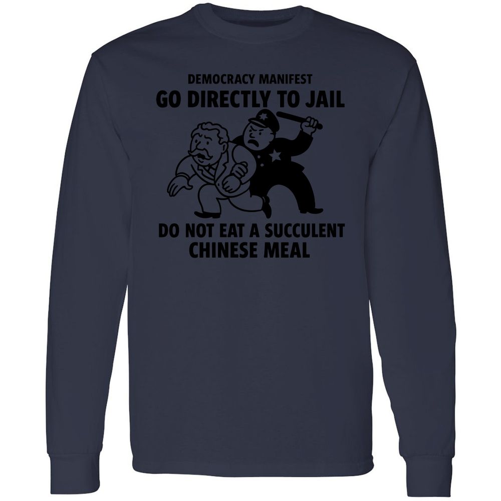 Long Sleeve T-Shirt - U76C19AB - Navy - 12