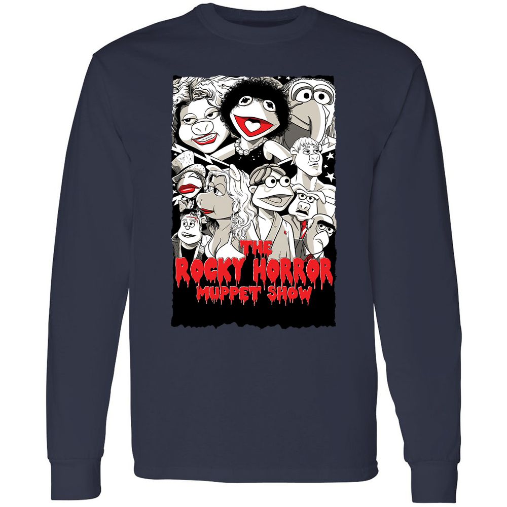Long Sleeve T-Shirt - 469UP1QD - Navy - 12
