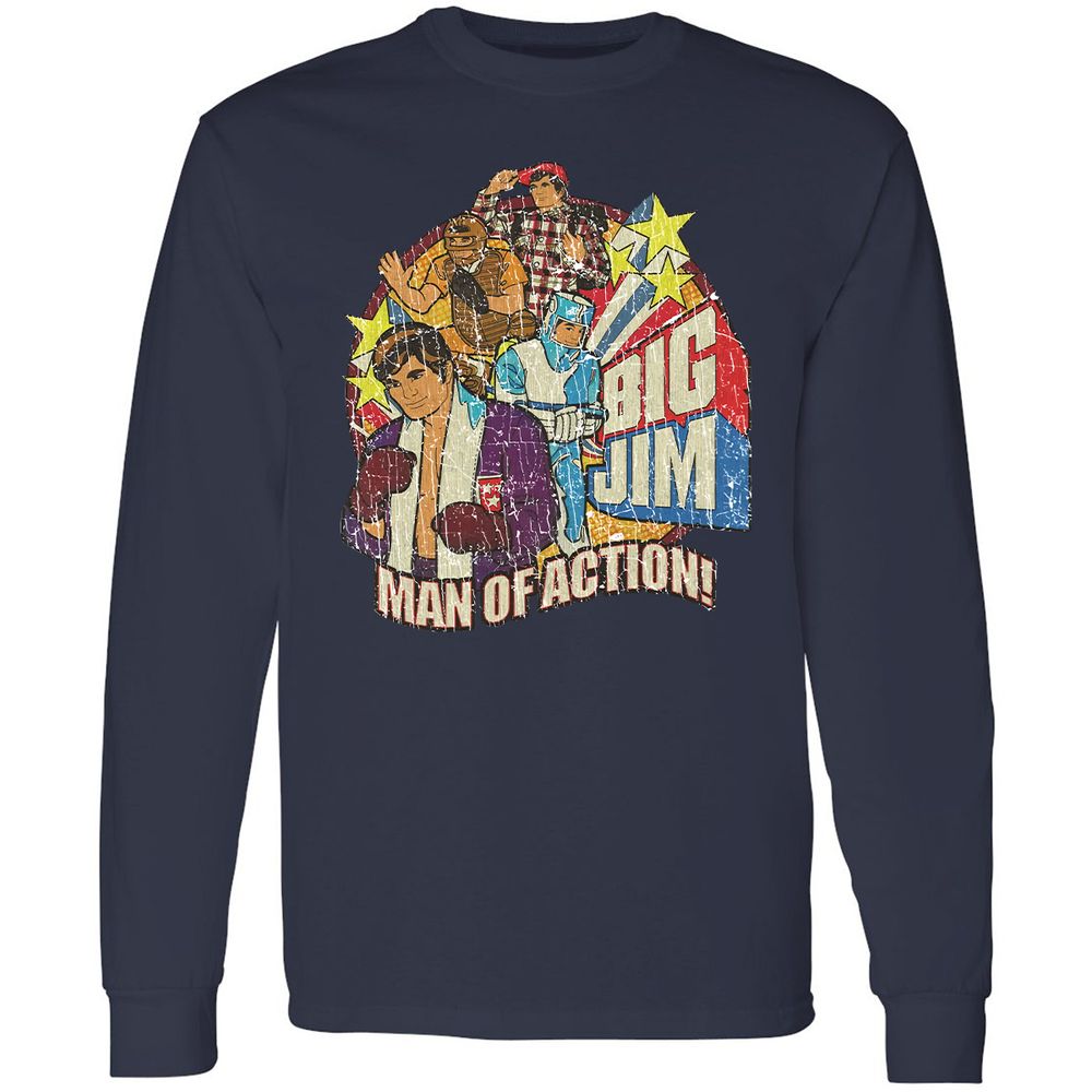 Long Sleeve T-Shirt - WGT6ACF3 - Navy - 12