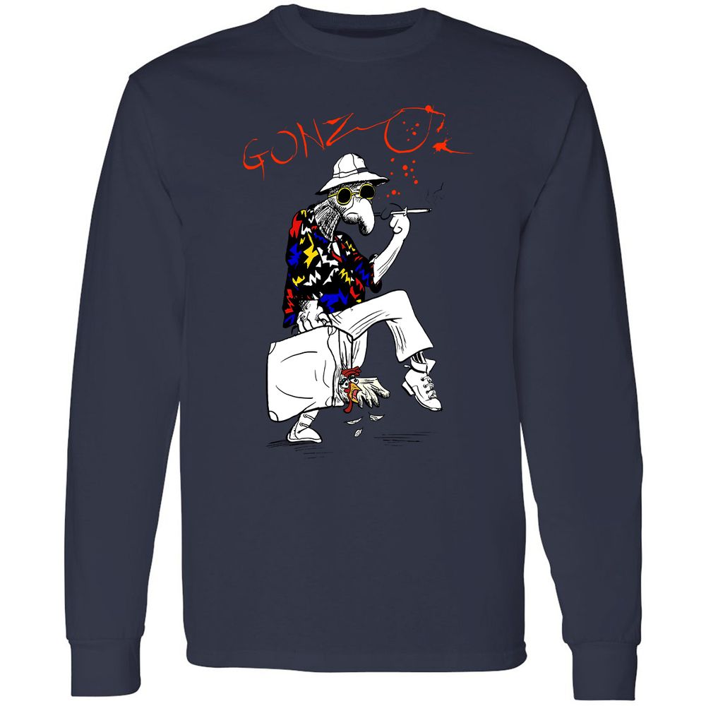 Long Sleeve T-Shirt - 4KDSZ31K - Navy - 12