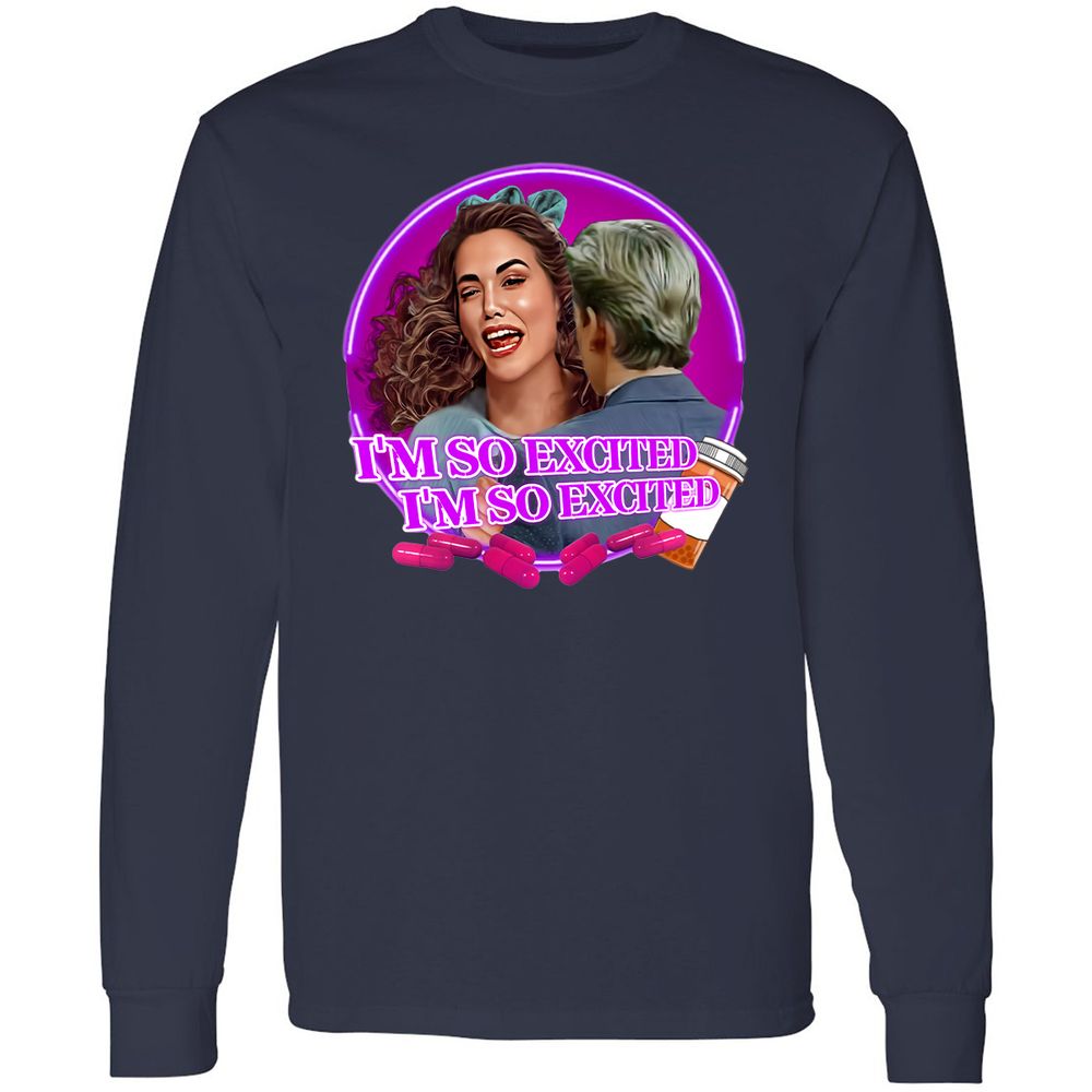 Long Sleeve T-Shirt - AXY85UUR - Navy - 12