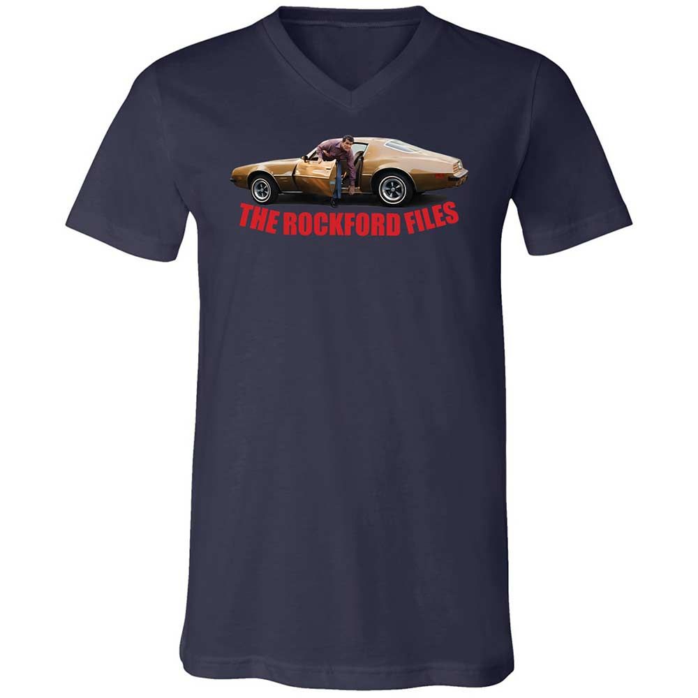Unisex V-Neck T-Shirt - QSLY9VCD - Navy - 12