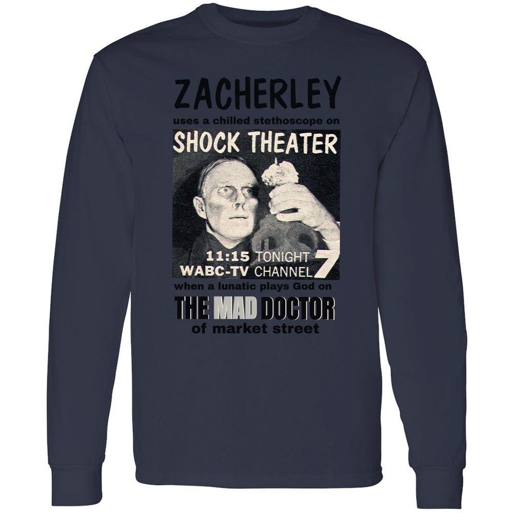 Long Sleeve T-Shirt - H8UPS2RD - Navy - 12