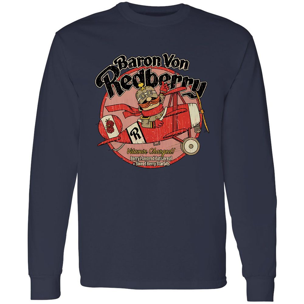 Long Sleeve T-Shirt - KMTGW4X8 - Navy - 12