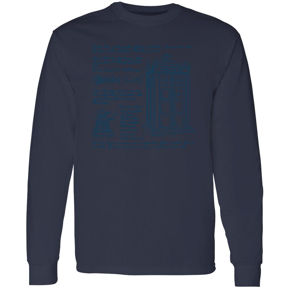 Long Sleeve T-Shirt - L3FX39VE - Navy - 12