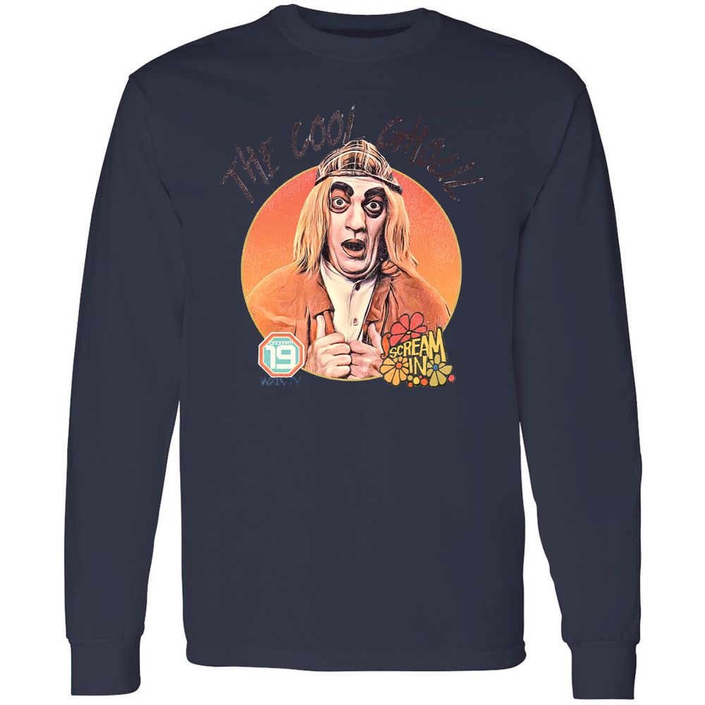 Long Sleeve T-Shirt - MHN8AZK7 - Navy - 12