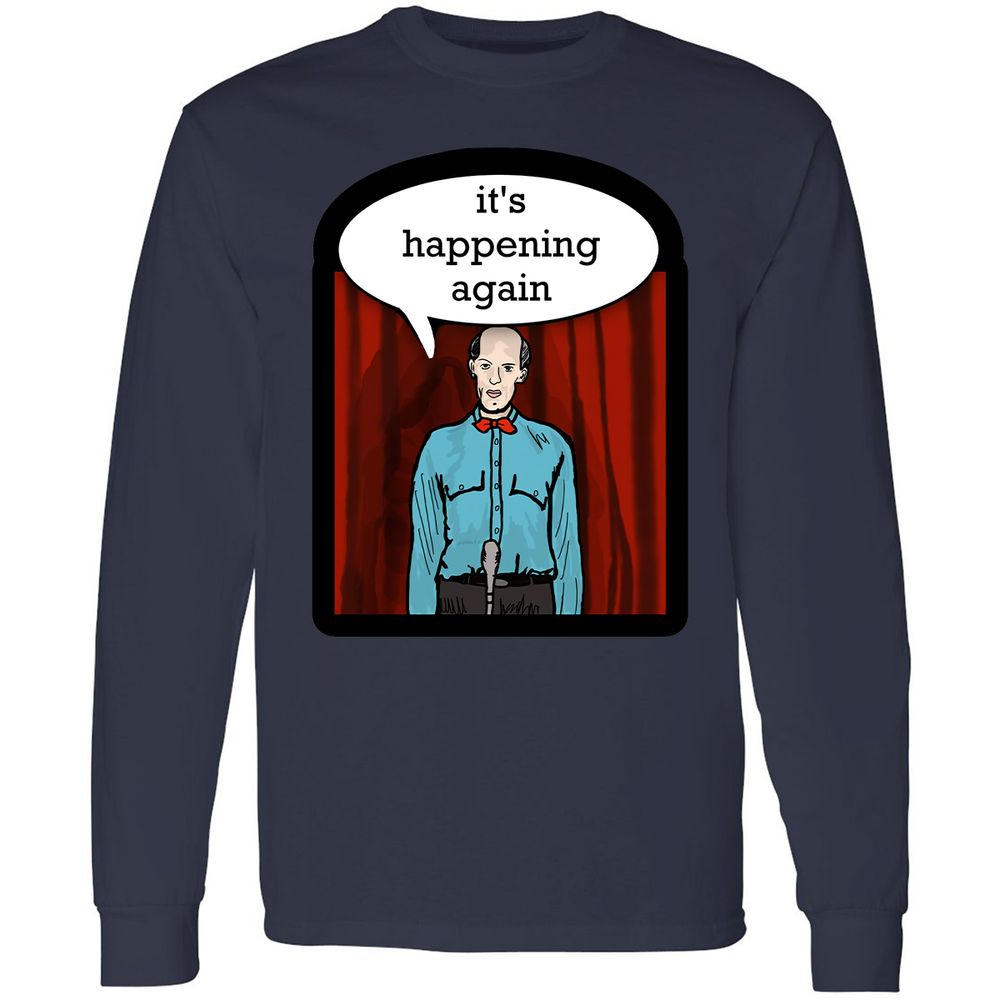 Long Sleeve T-Shirt - TQ6CNM9N - Navy - 12