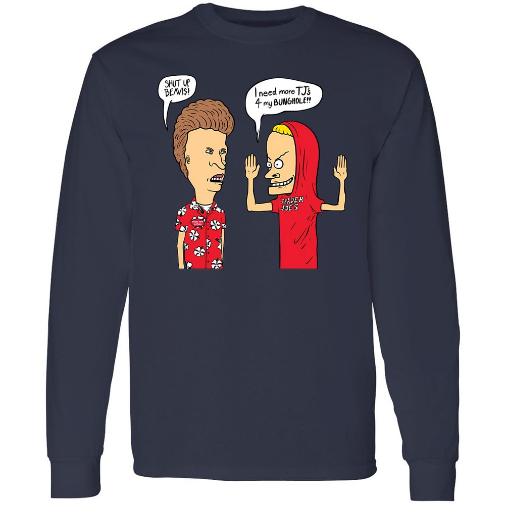 Long Sleeve T-Shirt - Q7JHA61E - Navy - 12