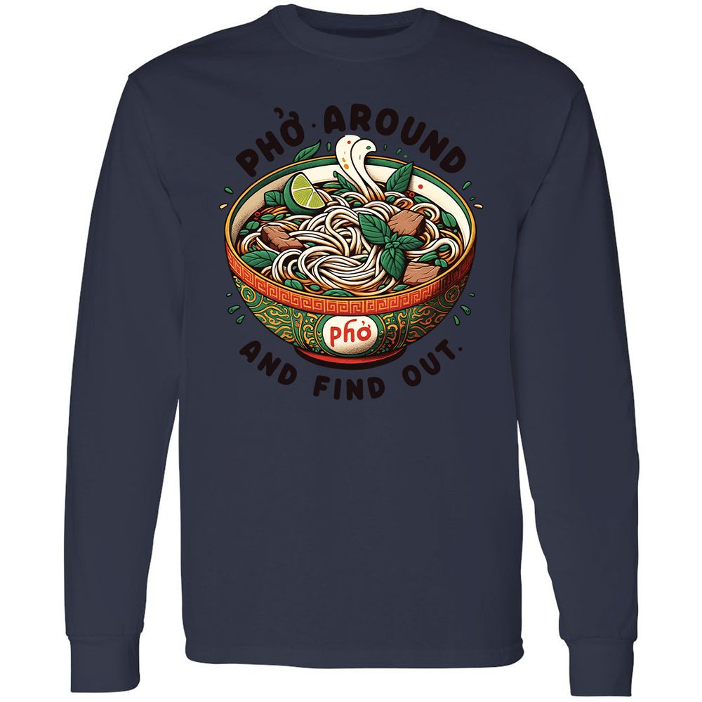 Long Sleeve T-Shirt - 36CBHMBX - Navy - 12
