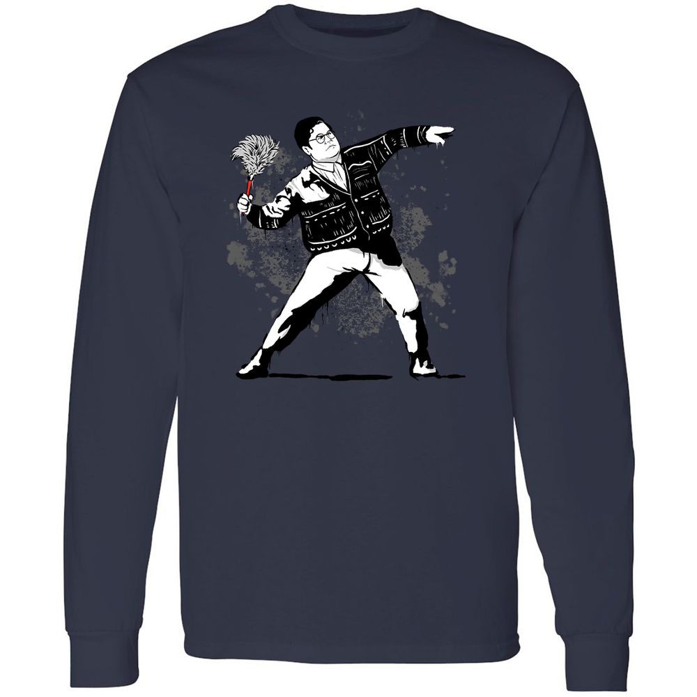 Long Sleeve T-Shirt - 7RWSM3B7 - Navy - 12