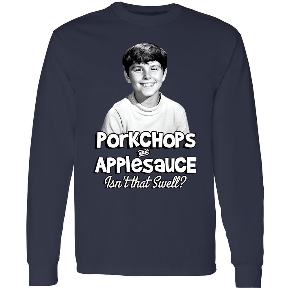 Long Sleeve T-Shirt - 6QBJBGQ5 - Navy - 12