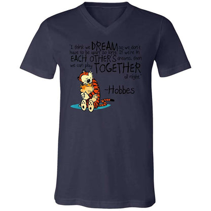 Calvin Hobbes Dreams - Navy - 12