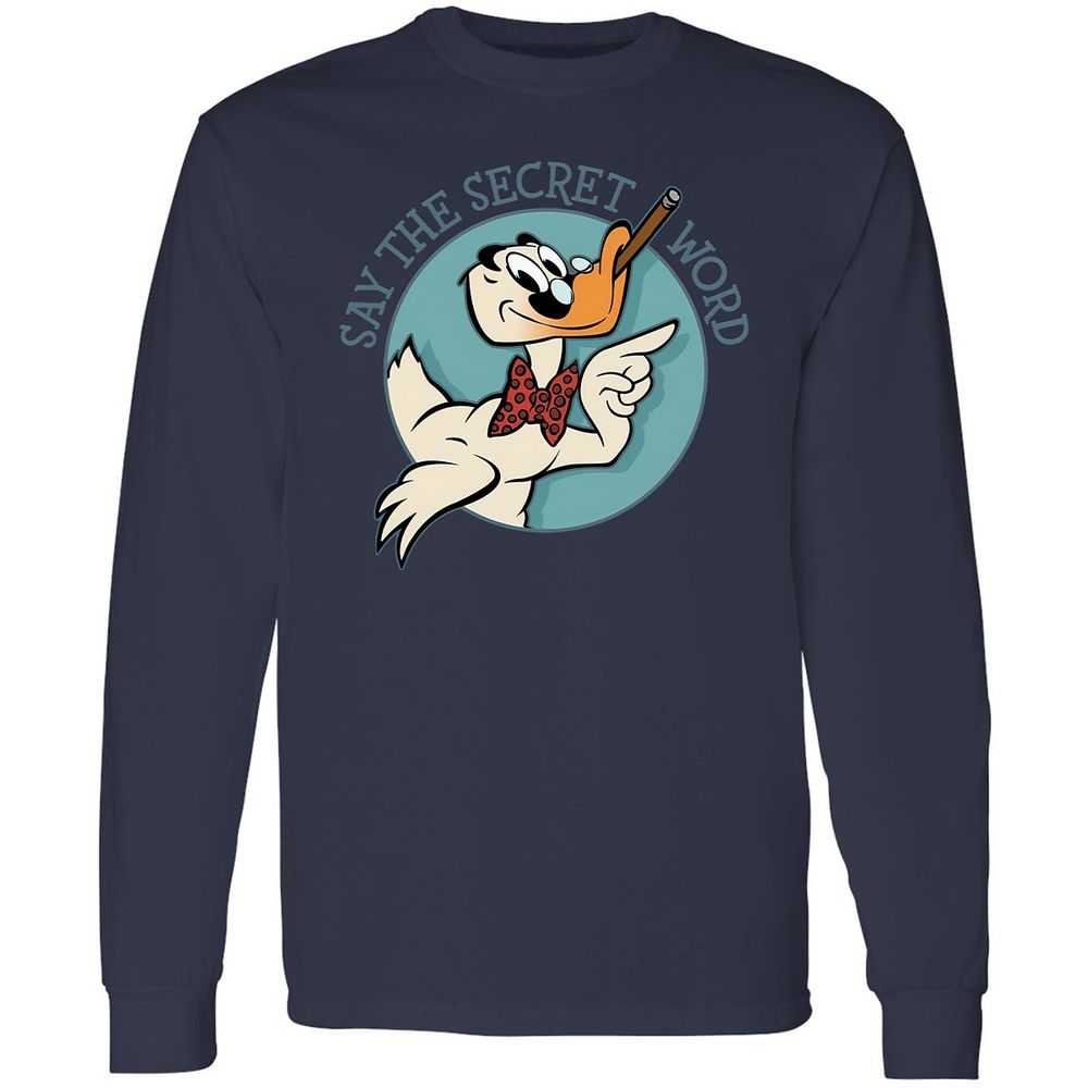 Long Sleeve T-Shirt - LXZKDLZU - Navy - 12