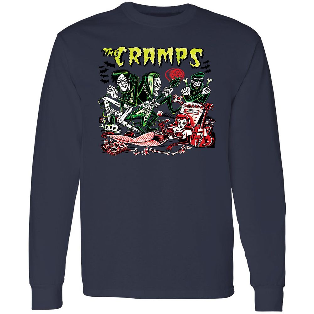 Long Sleeve T-Shirt - Z1FQWQGG - Navy - 12