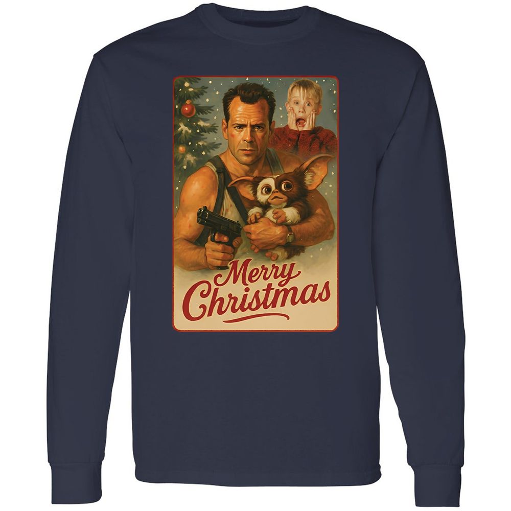 Merry Christmas - Navy - 12