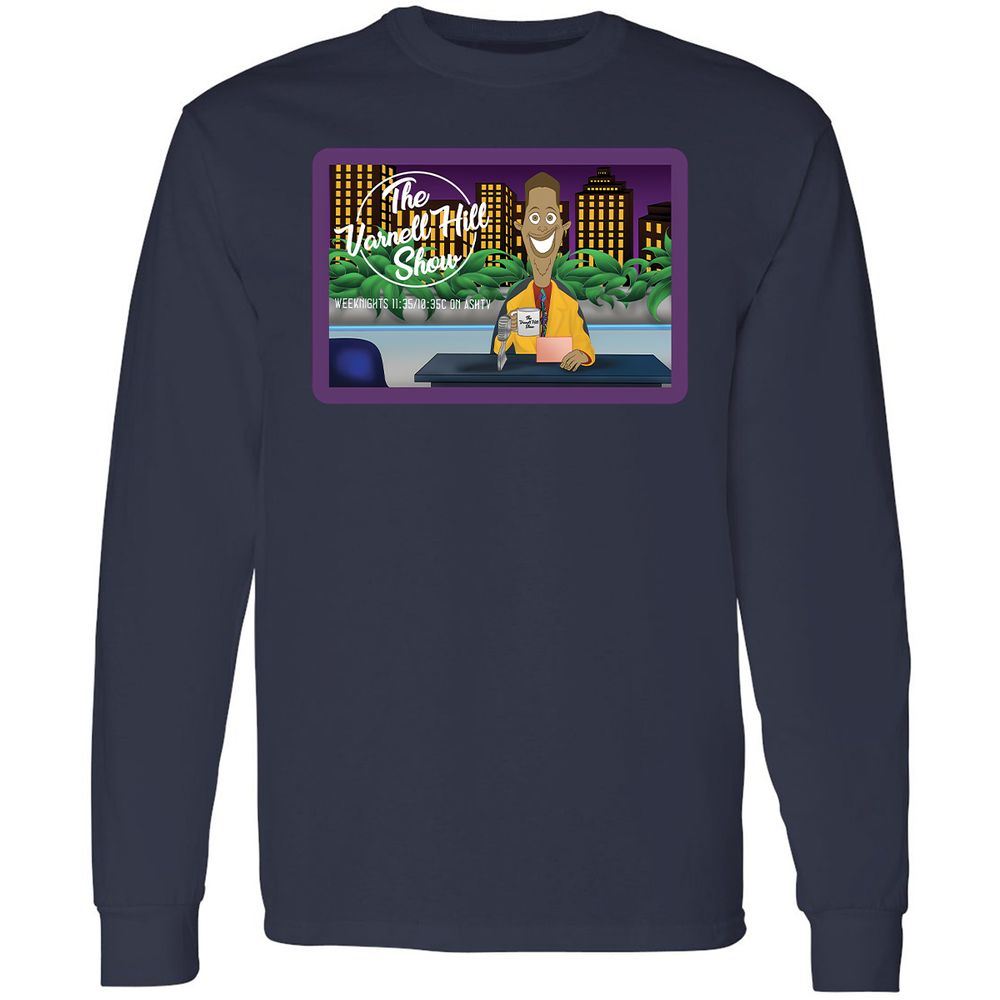 Long Sleeve T-Shirt - KCBRXQA2 - Navy - 12