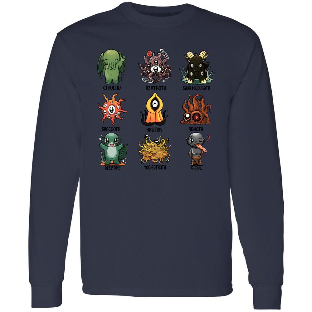 Long Sleeve T-Shirt - 92PEZNPW - Navy - 12