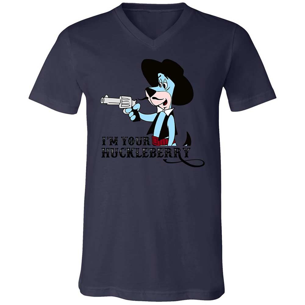 Unisex V-Neck T-Shirt - BH985VSW - Navy - 12