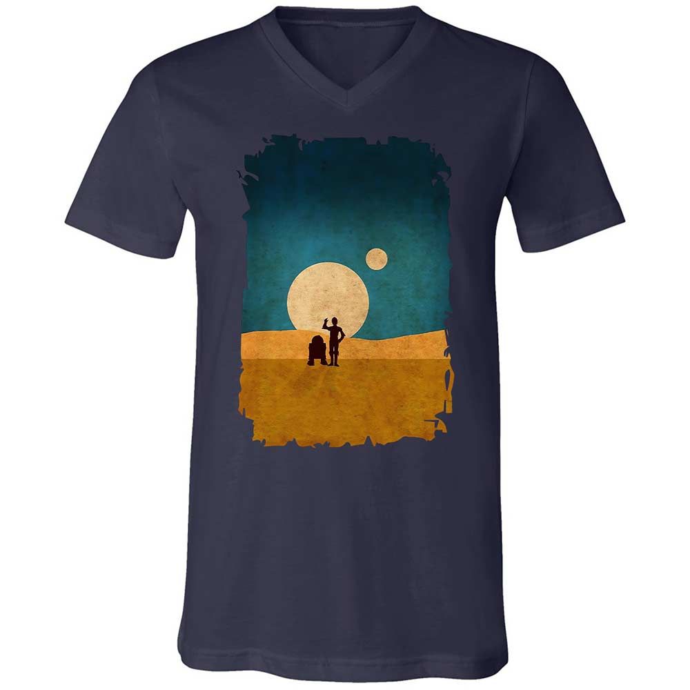 Droids In The Dunes - Navy - 12