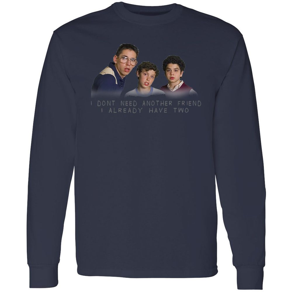 Long Sleeve T-Shirt - 1N4CXAWU - Navy - 12