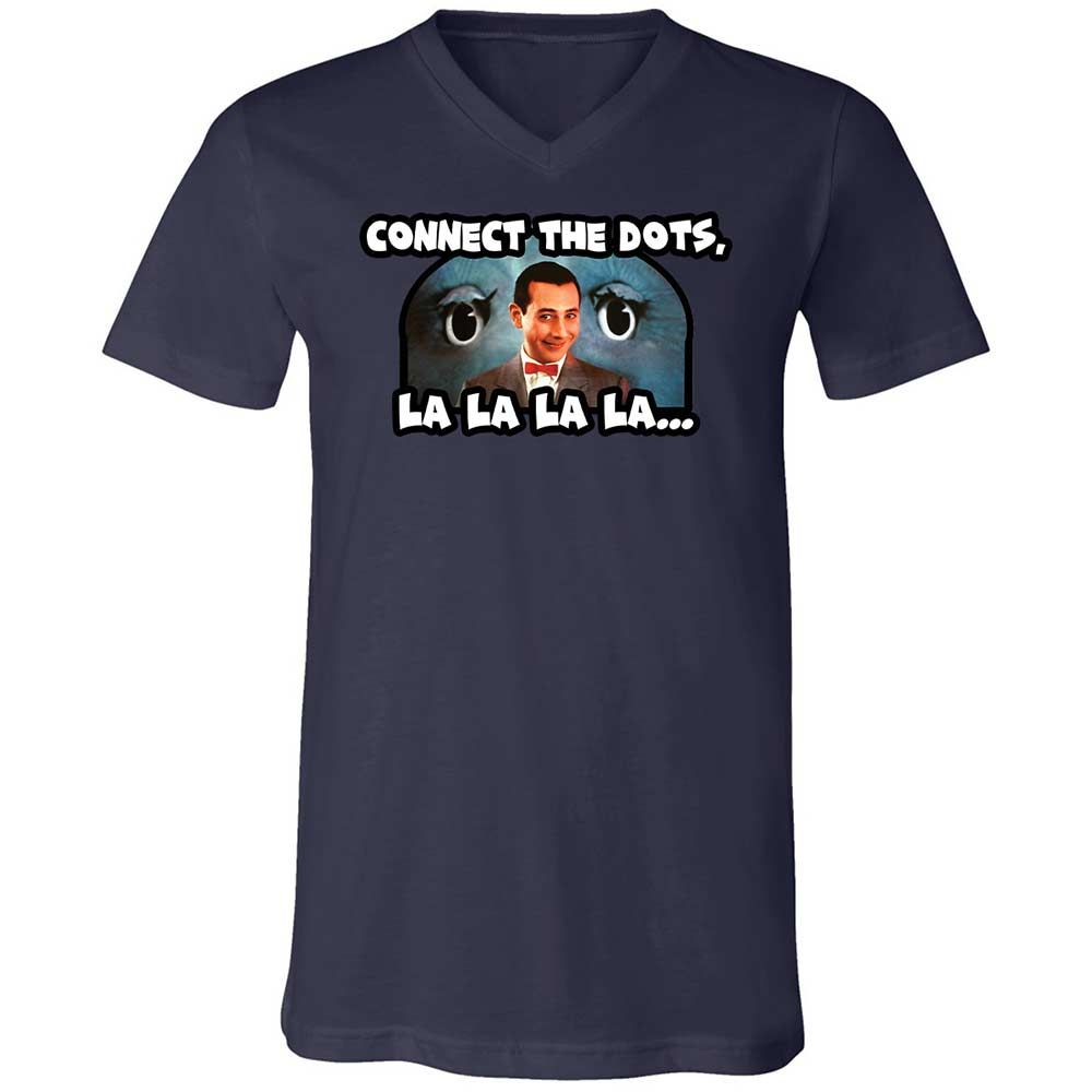Unisex V-Neck T-Shirt - KN9M8C8S - Navy - 12