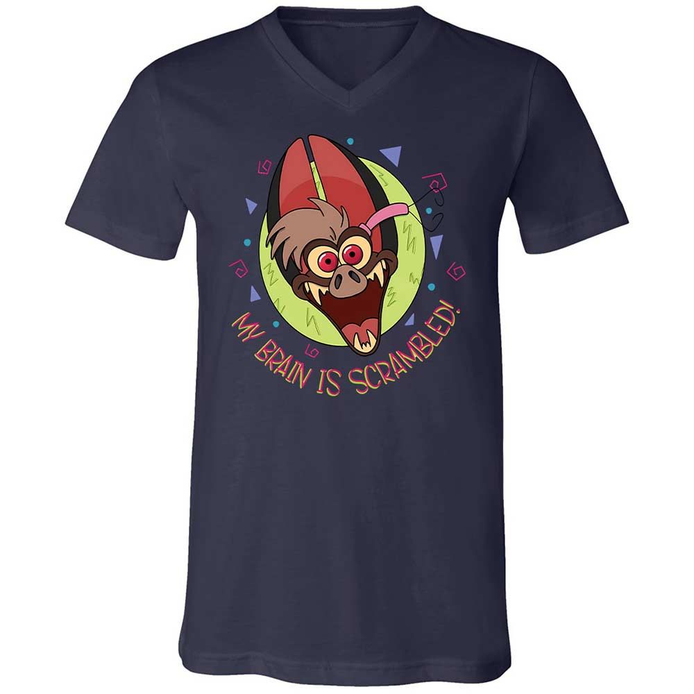 Unisex V-Neck T-Shirt - 5DGU18T5 - Navy - 12