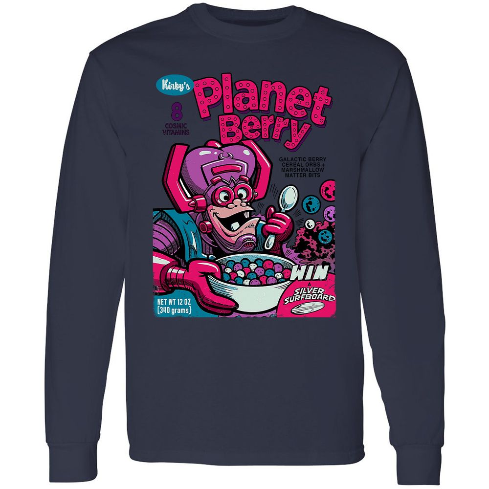 Long Sleeve T-Shirt - VHXQBANS - Navy - 12