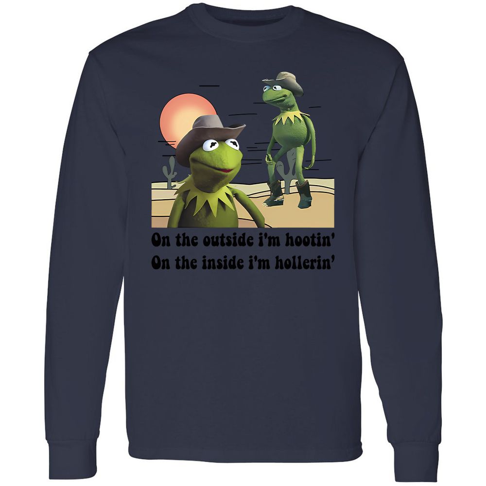 Long Sleeve T-Shirt - 2PNAS6DZ - Navy - 12