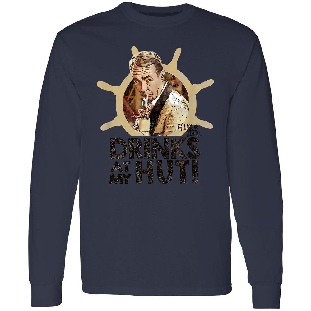 Long Sleeve T-Shirt - NZ6A3W3B - Navy - 12