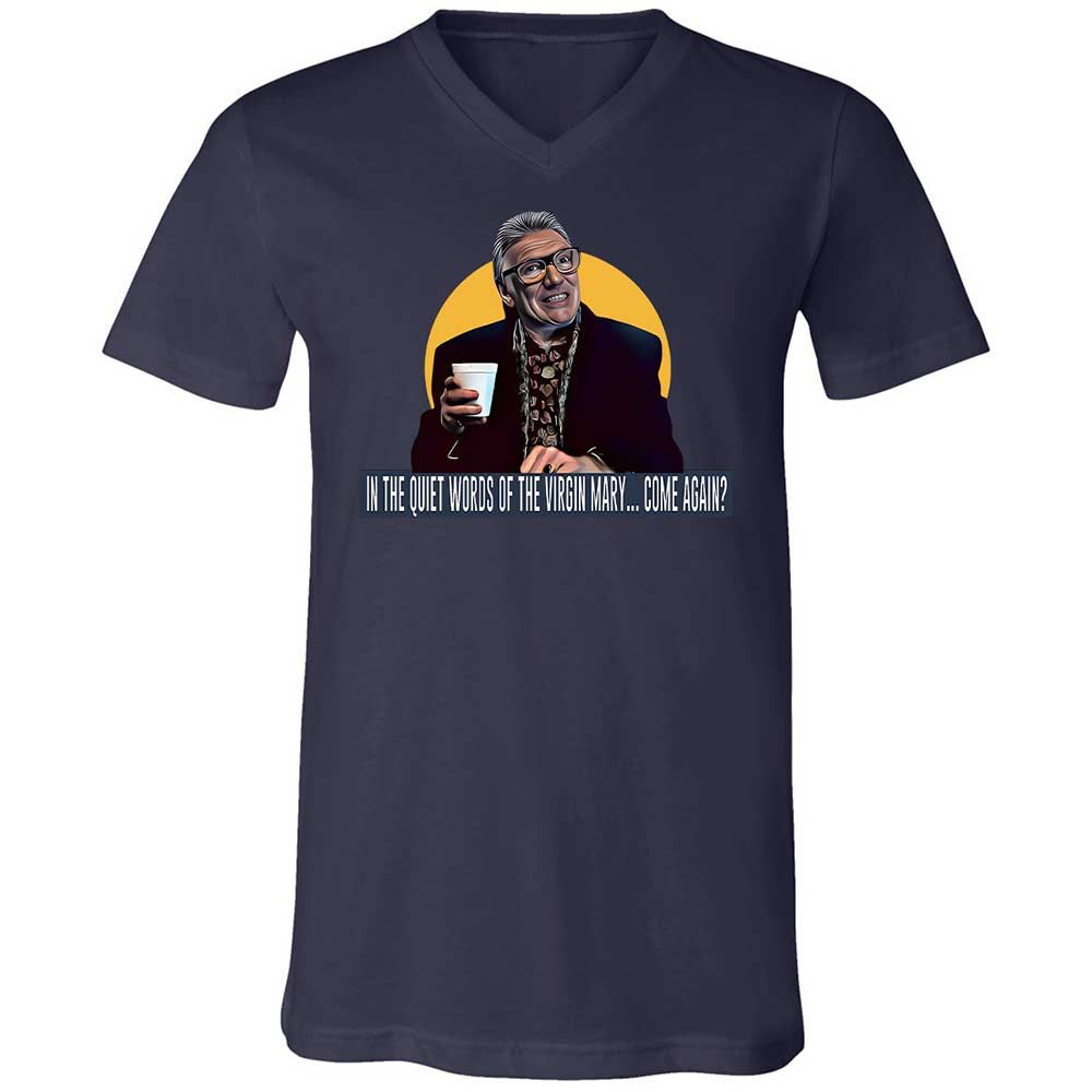 Unisex V-Neck T-Shirt - YCDNM1GN - Navy - 12