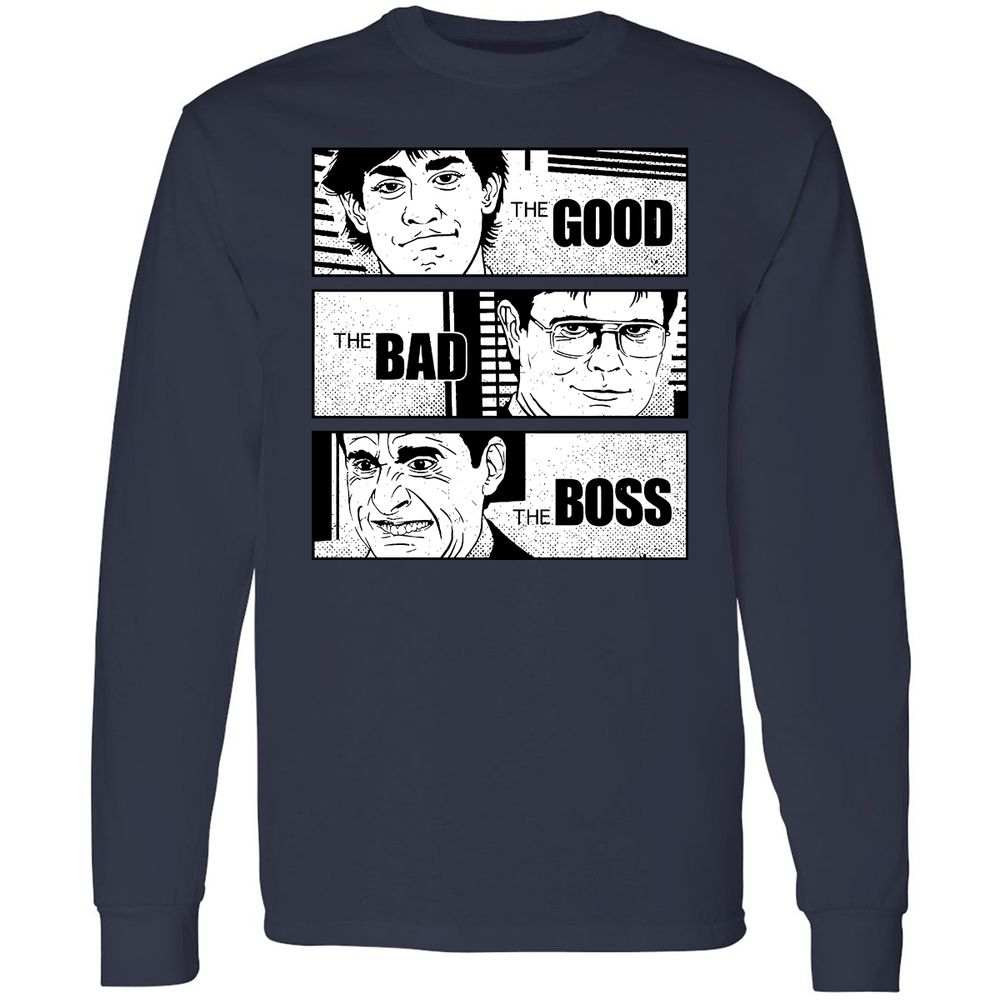 Long Sleeve T-Shirt - 8347BQJ3 - Navy - 12