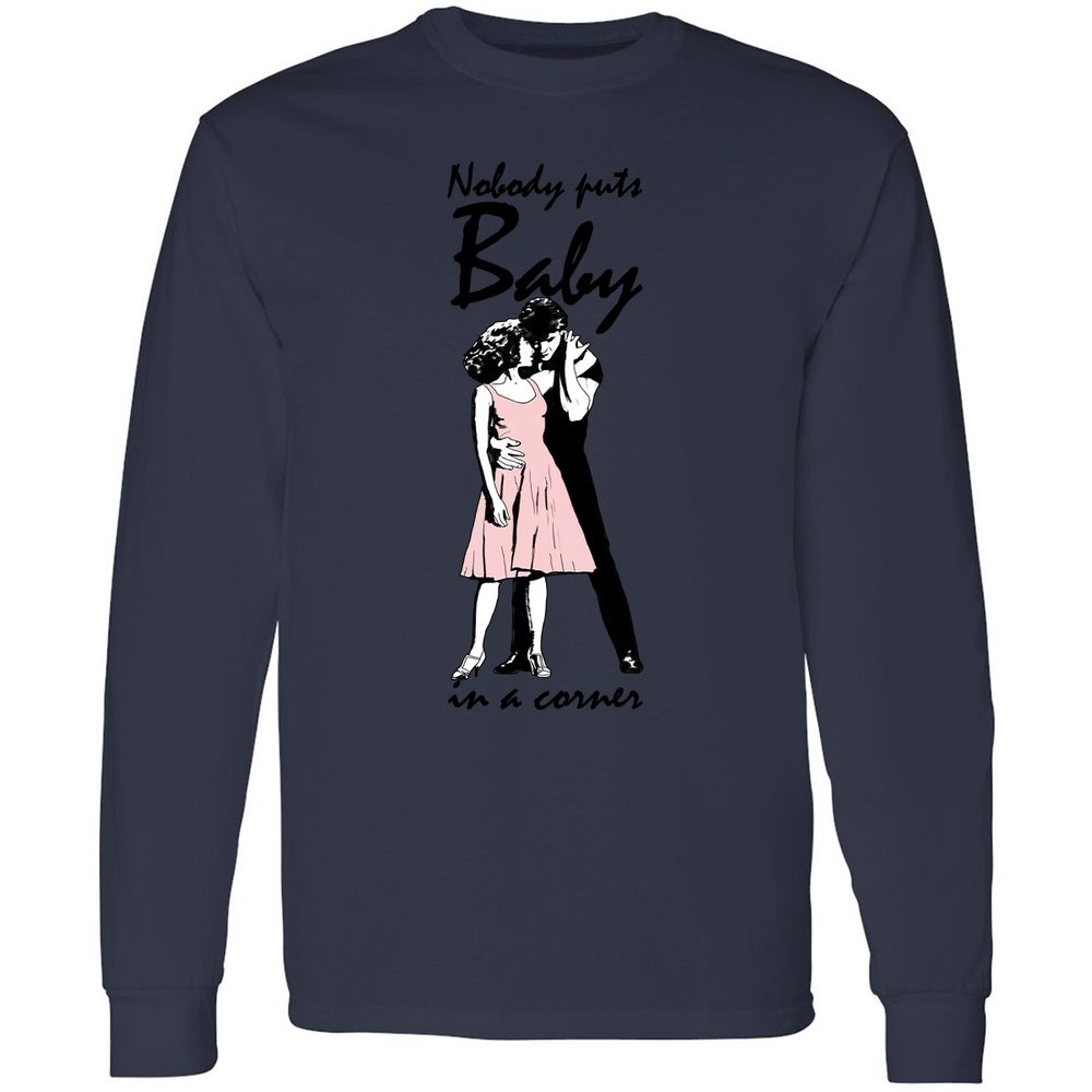 Long Sleeve T-Shirt - PPV57D97 - Navy - 12