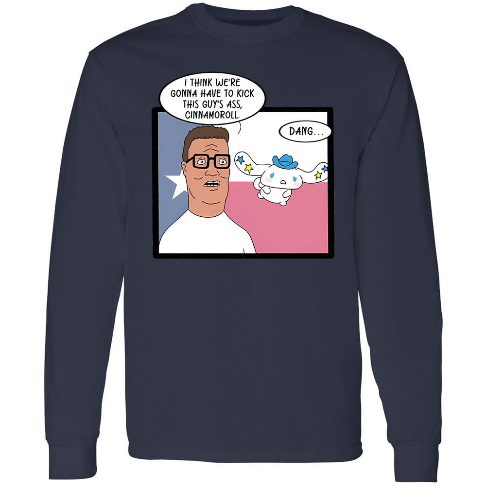 Long Sleeve T-Shirt - 7QHU6Z2X - Navy - 12