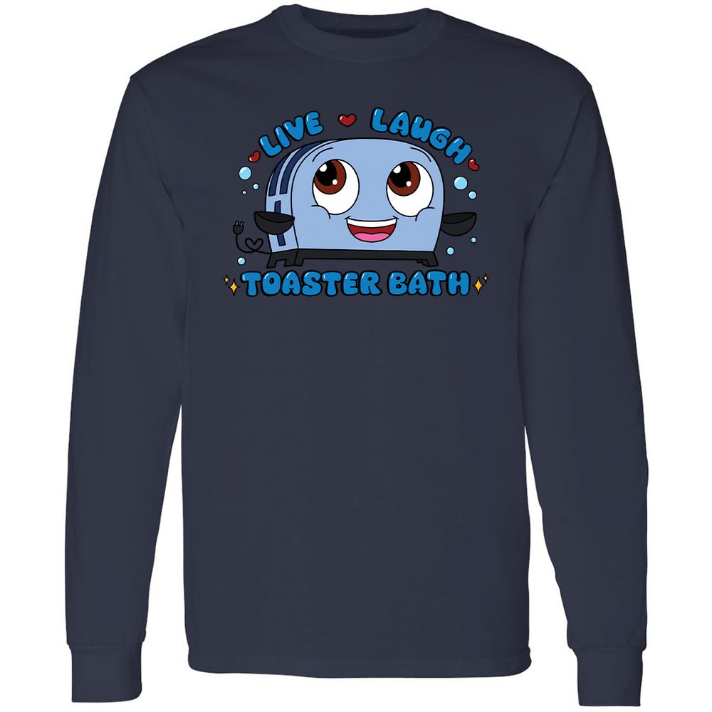 Long Sleeve T-Shirt - K6ENSU6F - Navy - 12