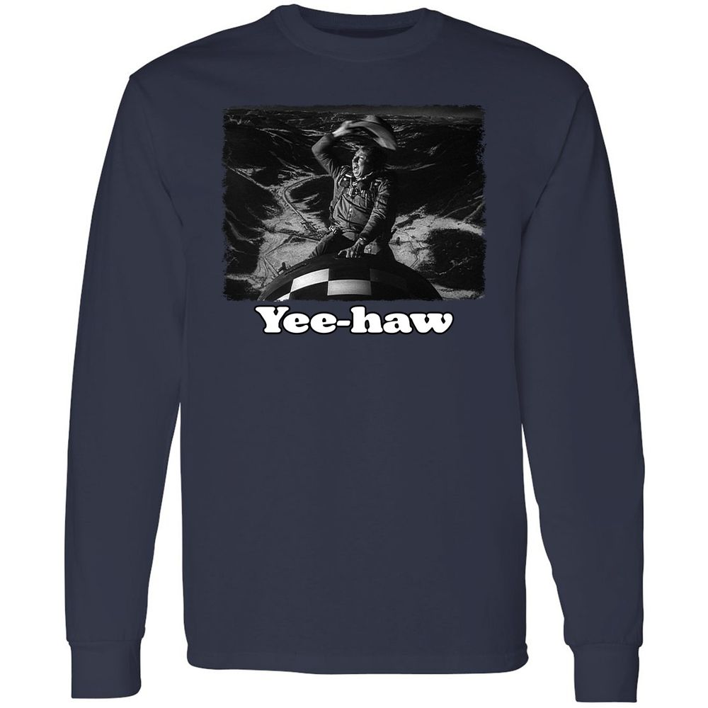 Long Sleeve T-Shirt - JP74G8E7 - Navy - 12