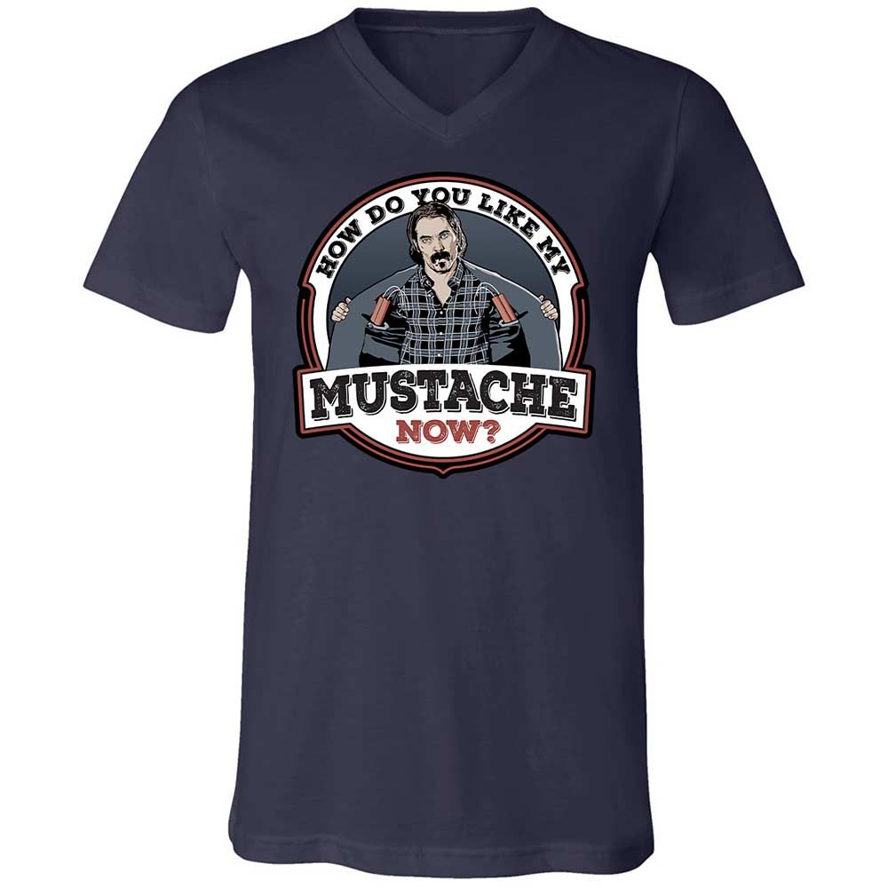 Unisex V-Neck T-Shirt - X9CTGMCC - Navy - 12