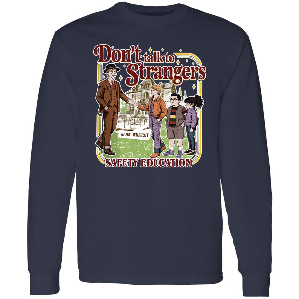 Long Sleeve T-Shirt - 2HFLVEKQ - Navy - 12