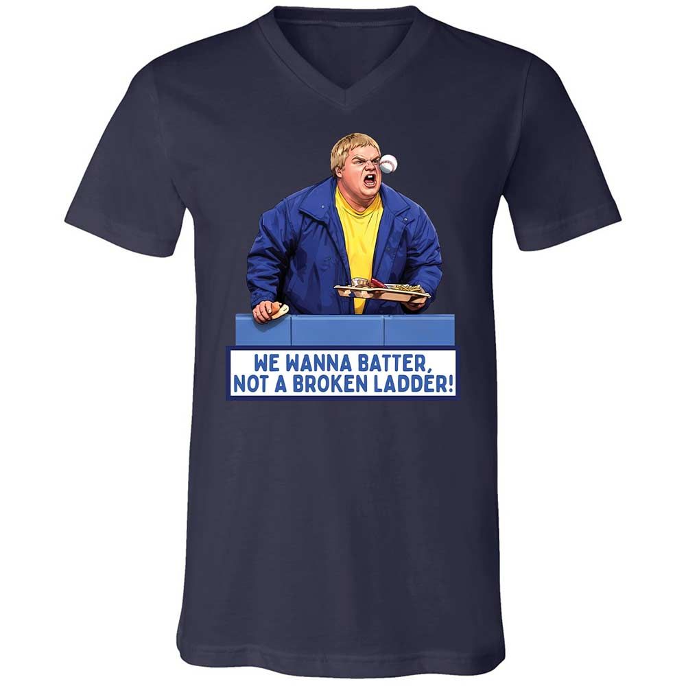 Unisex V-Neck T-Shirt - TU2NT2KB - Navy - 12