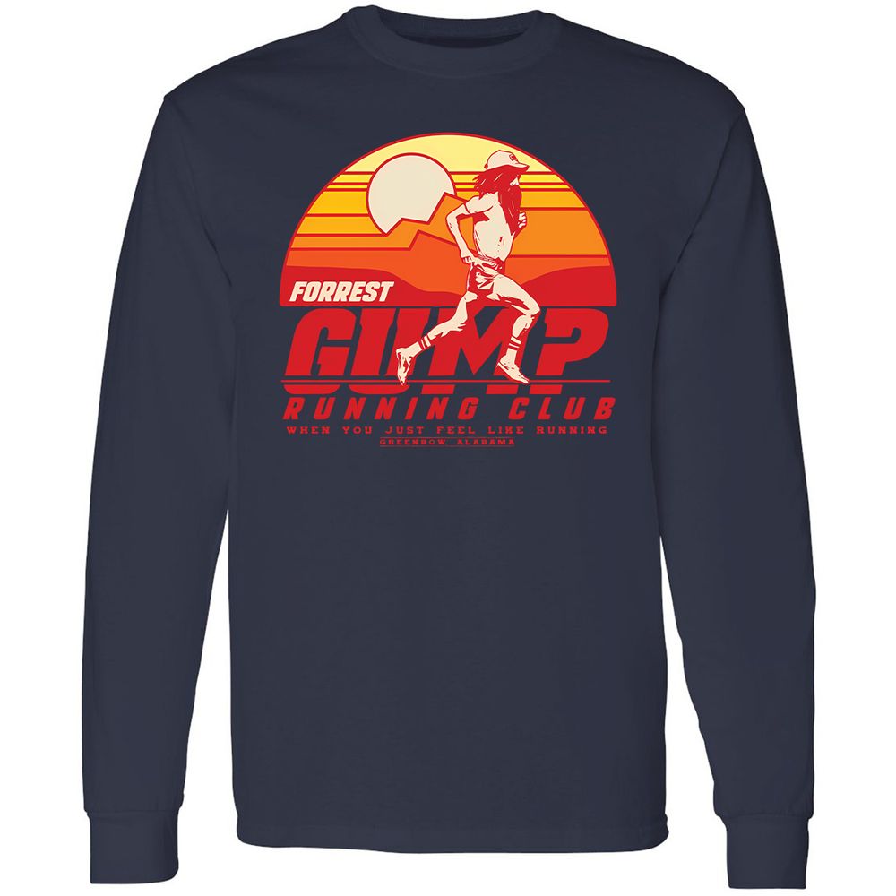Long Sleeve T-Shirt - BZ4WX49T - Navy - 12