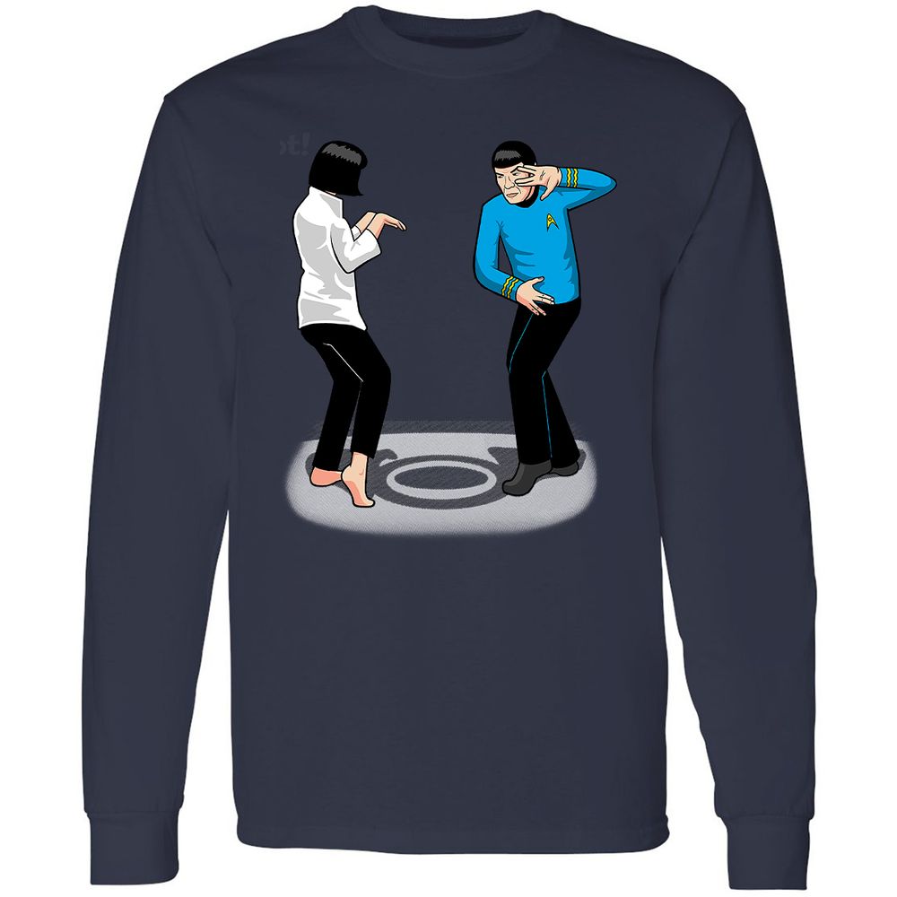 Long Sleeve T-Shirt - YFQRBYYA - Navy - 12